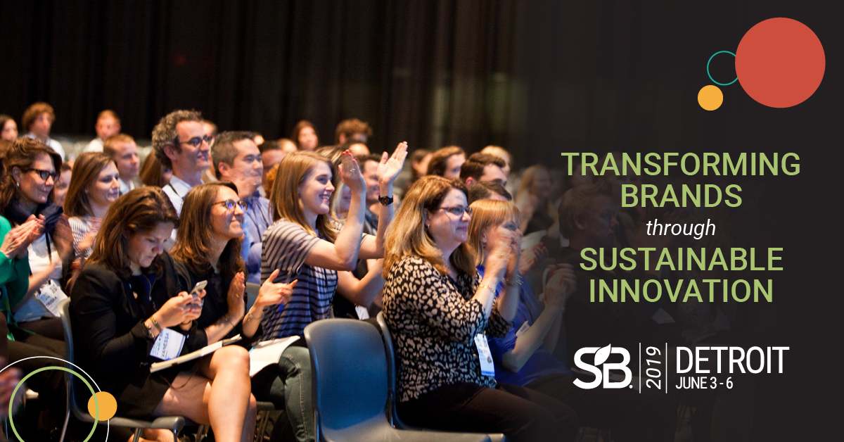 Confirmation Page Sustainable Brands 2019 Flagship Conference