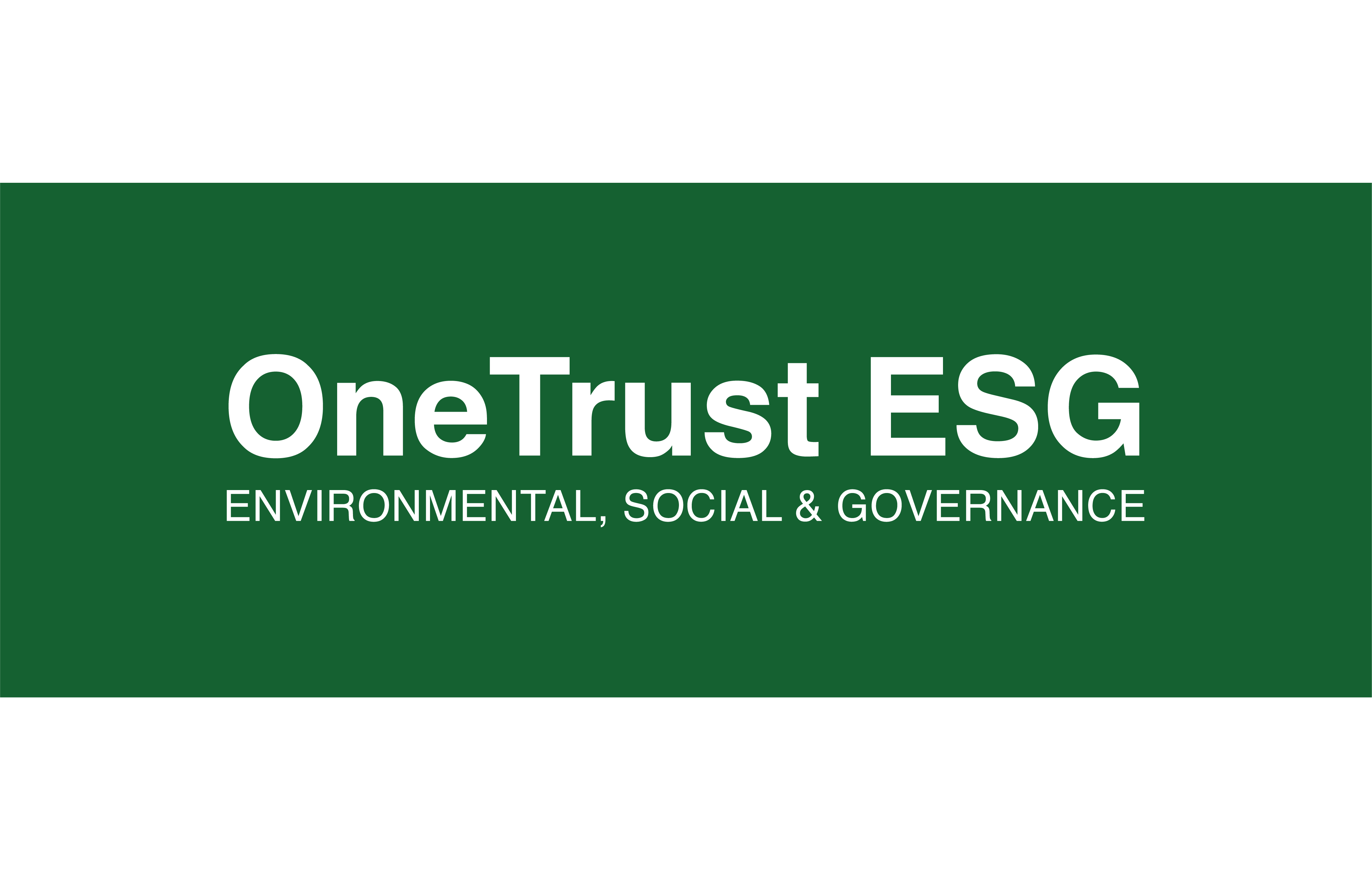 OneTrust ESG