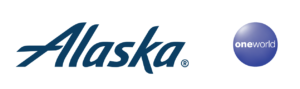 Alaska Airlines one world logo